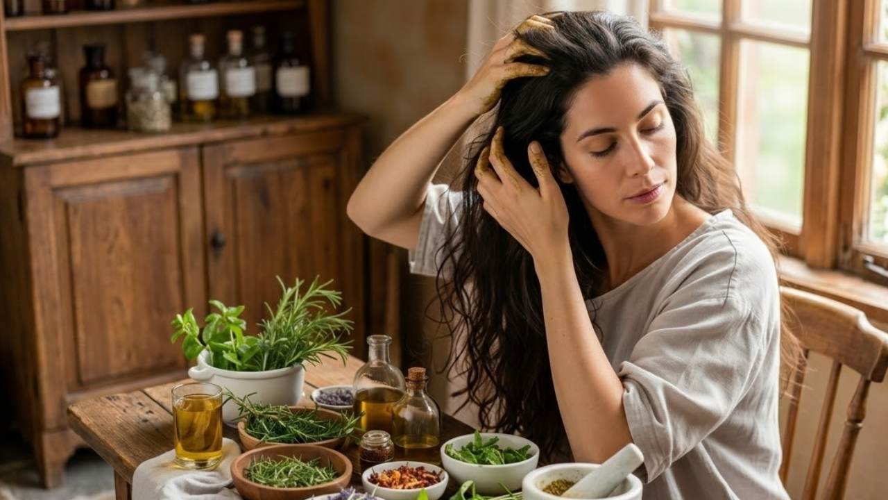 চুলের জন্য উপকারী ৫ ভেষজের সন্ধান।