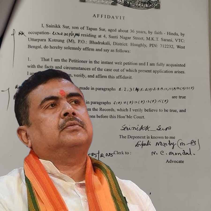 শুভেন্দু অধিকারী।