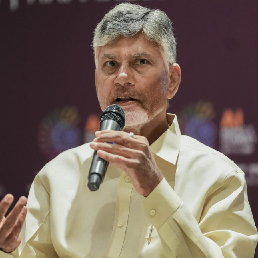 অন্ধ্রপ্রদেশের মুখ্যমন্ত্রী এন চন্দ্রবাবু নায়ডু।