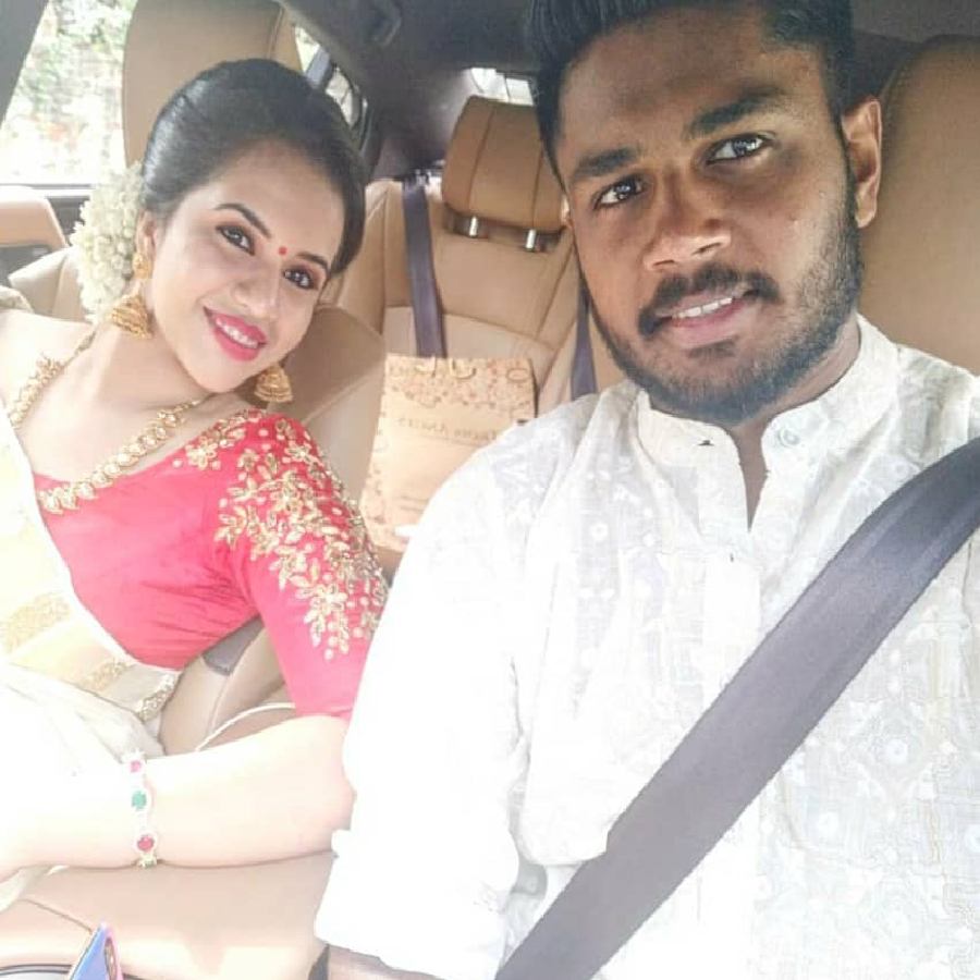 All need to know about Indian cricketer Sanju Samson’s wife Charulatha Ramesh