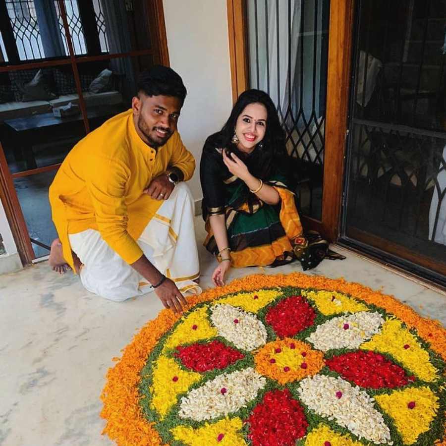 All need to know about Indian cricketer Sanju Samson’s wife Charulatha Ramesh