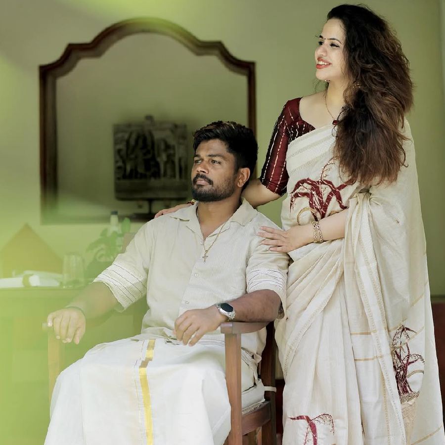 All need to know about Indian cricketer Sanju Samson’s wife Charulatha Ramesh