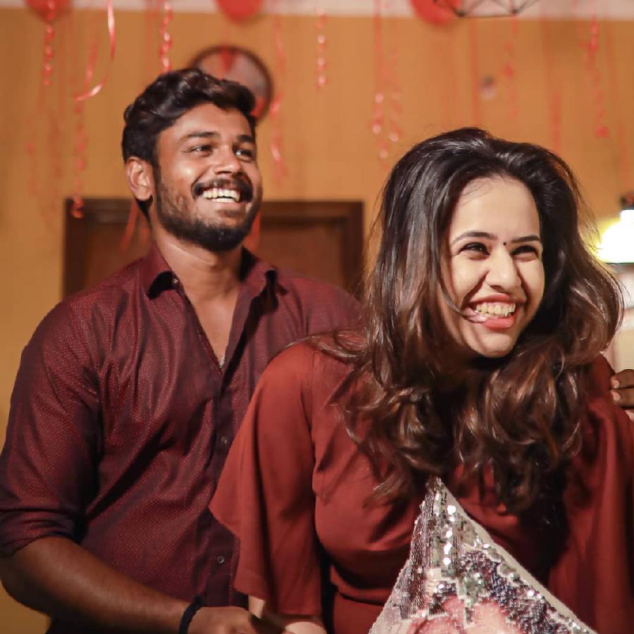 All need to know about Indian cricketer Sanju Samson’s wife Charulatha Ramesh