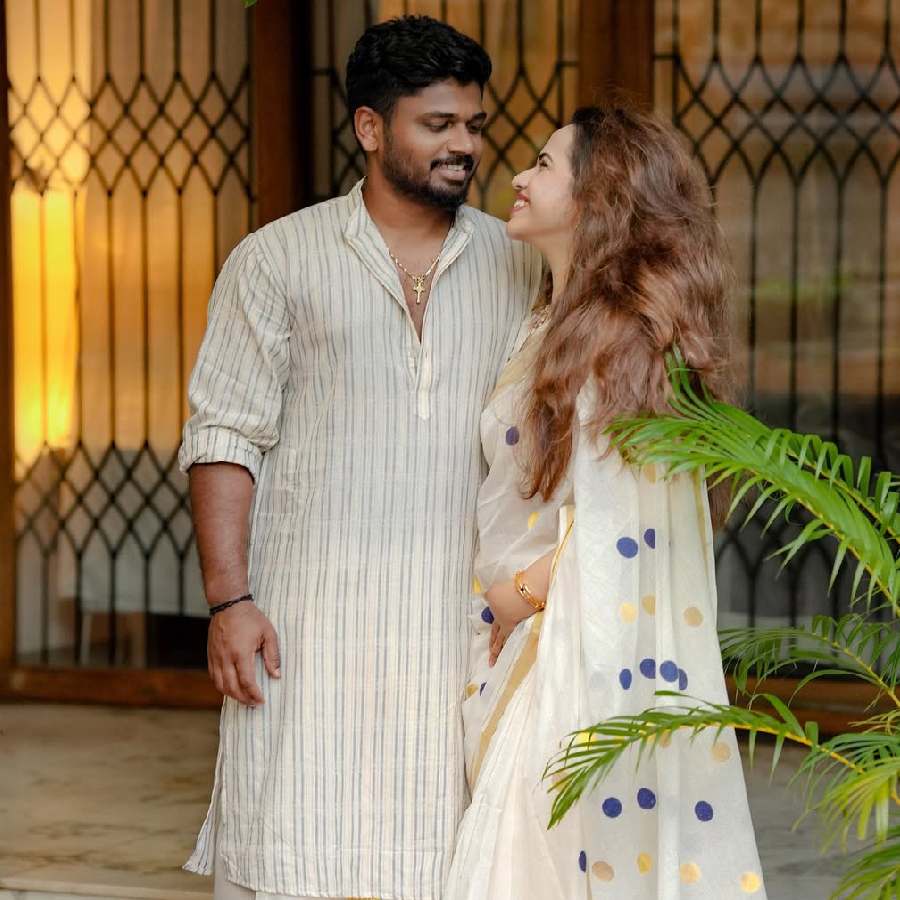 All need to know about Indian cricketer Sanju Samson’s wife Charulatha Ramesh