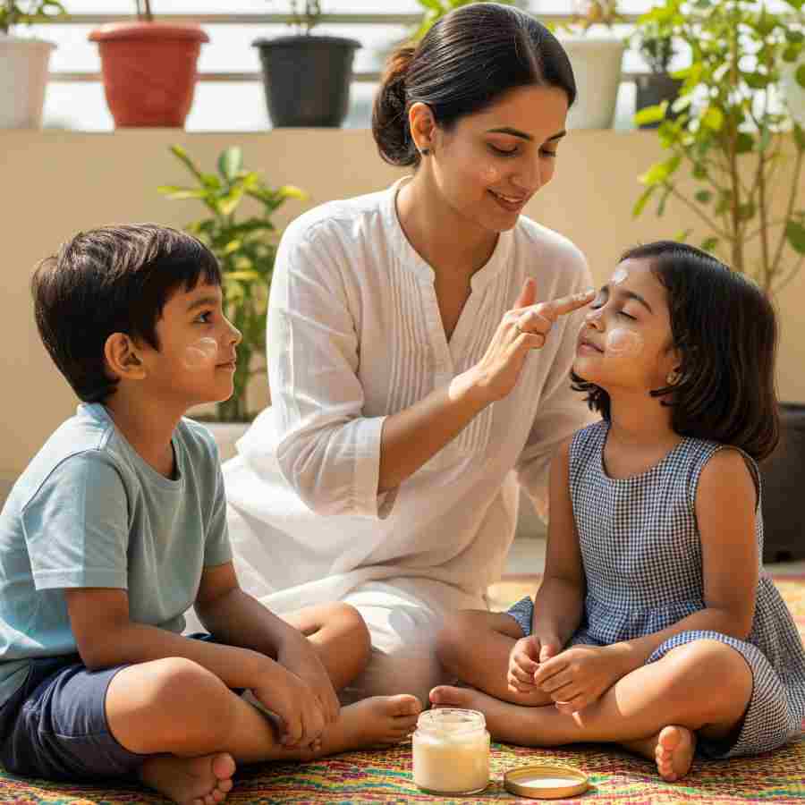 How to make sunscreen at home for kids