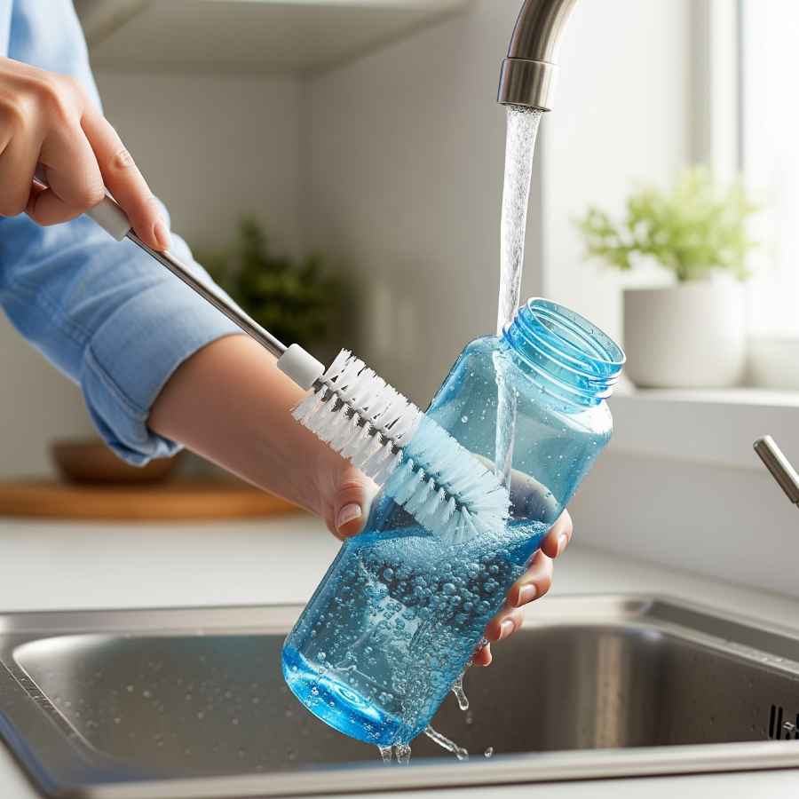 বোতল জীবাণুমুক্ত করুন সঠিক নিয়ম মেনে।