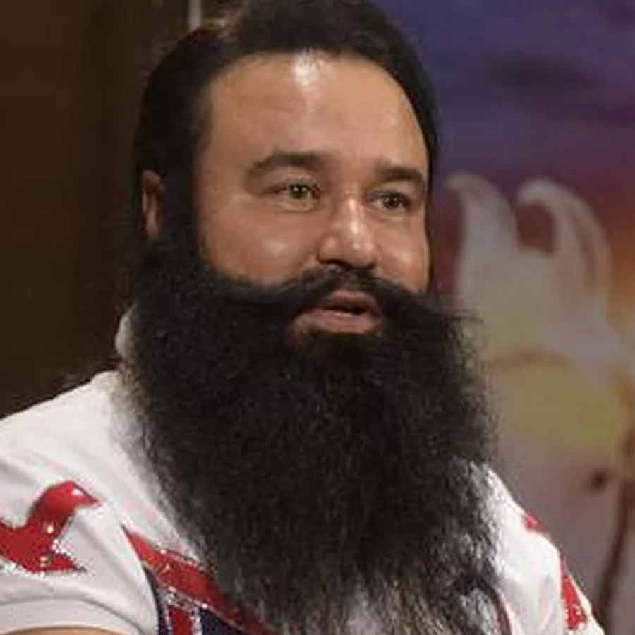 ডেরা সচ্চা সৌদা প্রধান গুরমিত রাম রহিম। ফাইল চিত্র।