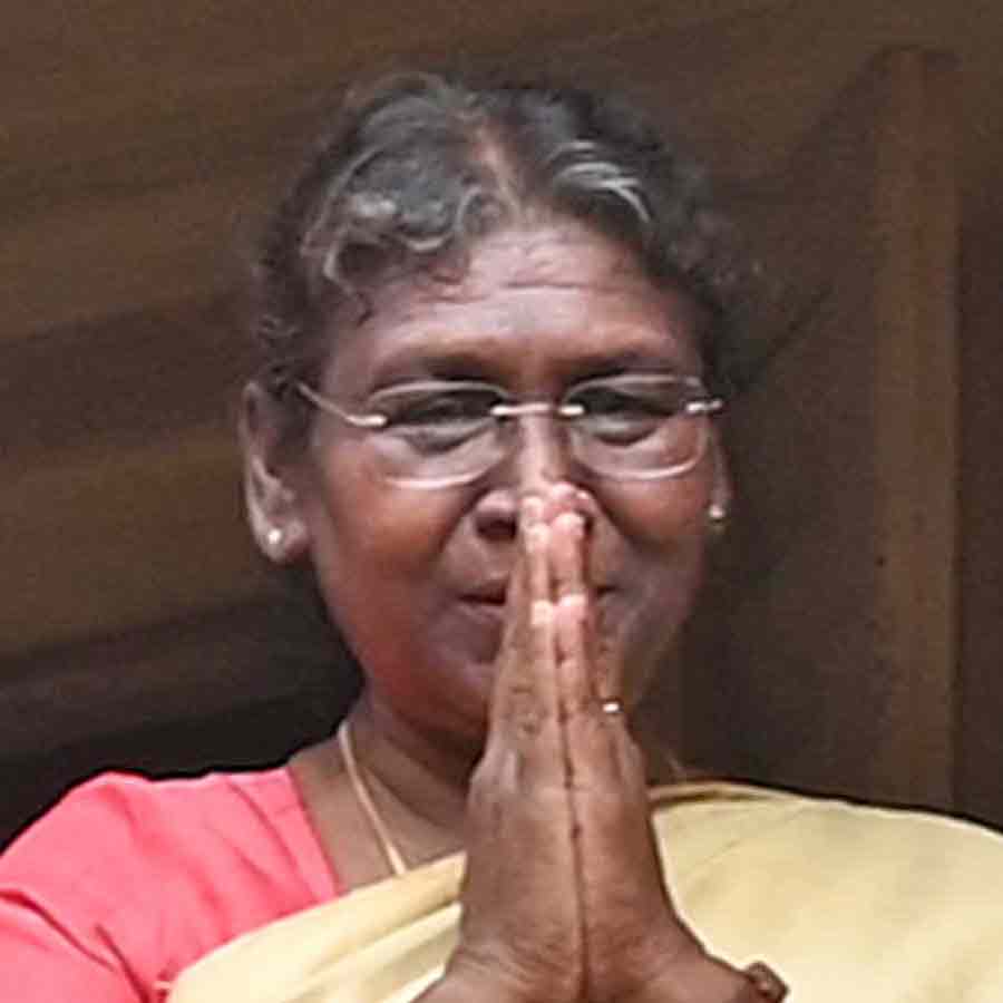 রাষ্ট্রপতি দ্রৌপদী মুর্মু।