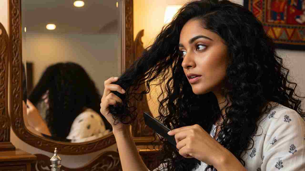 গরমের দিনে কোঁকড়ানো চুলের যত্ন নেওয়ার কিছু উপায়।