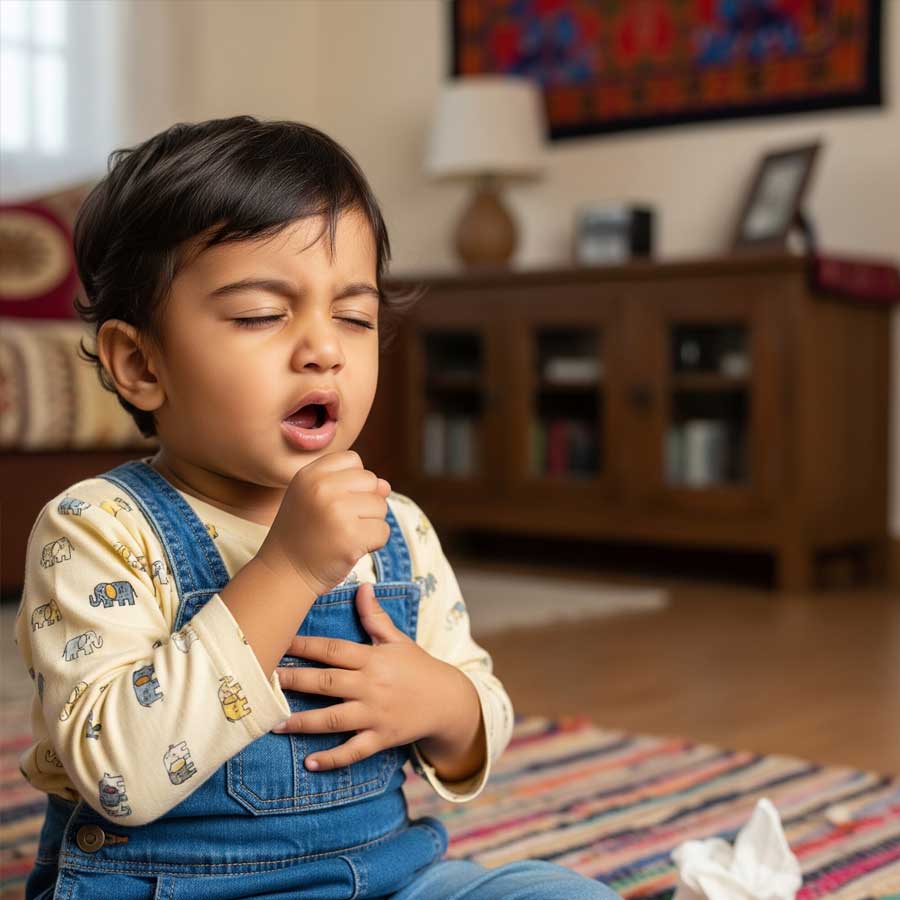 Tips to control allergic cough of child