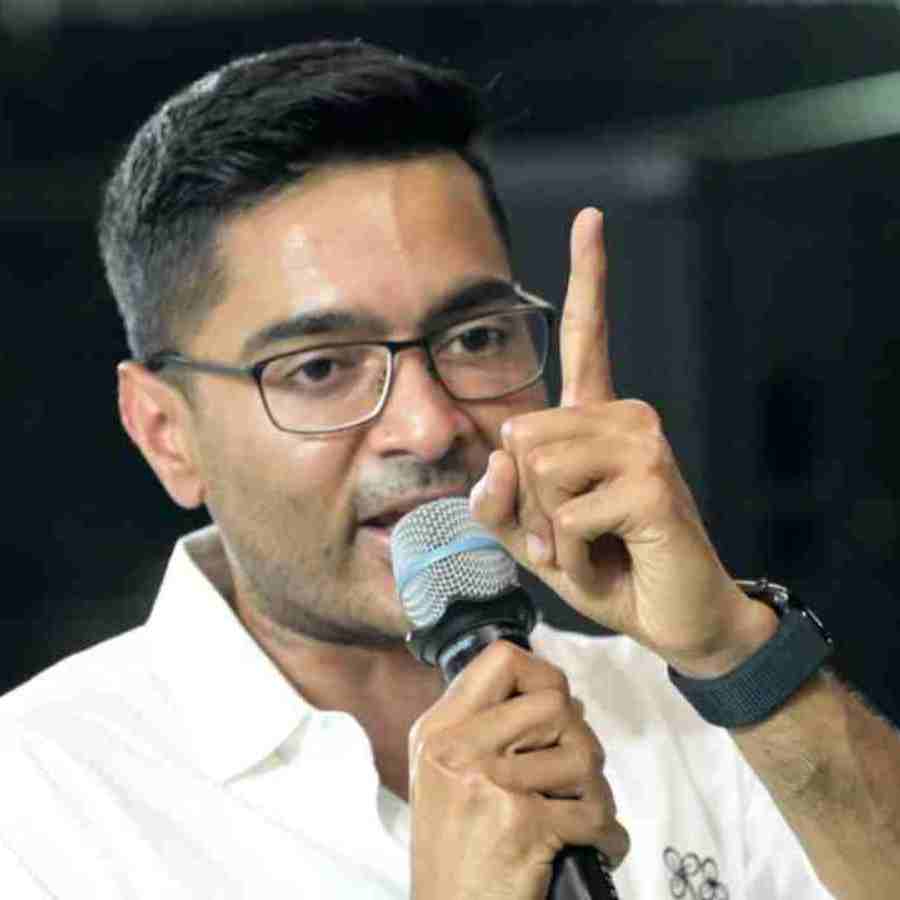 তৃণমূলের সর্বভারতীয় সাধারণ সম্পাদক অভিষেক বন্দ্যোপাধ্যায়।