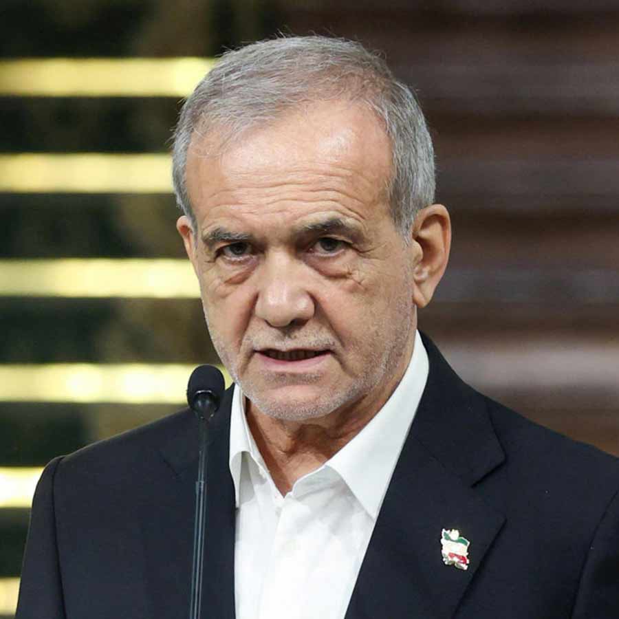 ইরানের প্রেসিডেন্ট মাসুদ পেজ়েশকিয়ান।