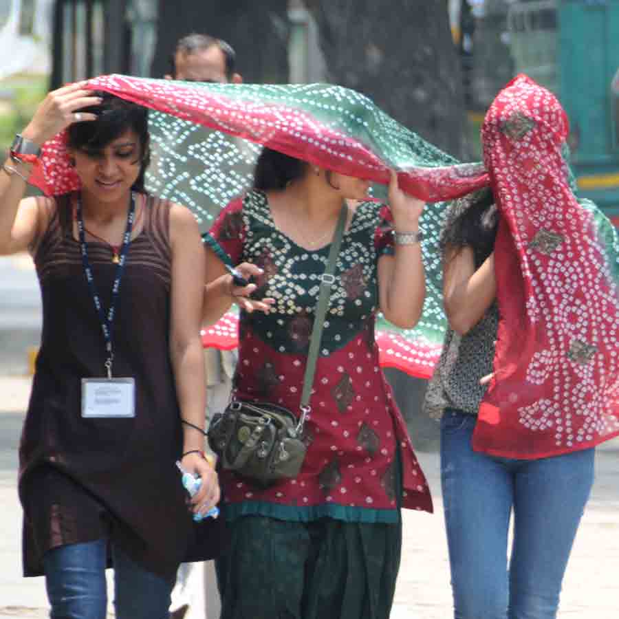 দিল্লিতে তাপমাত্রার পারদ চড়তে শুরু করেছে। ফাইল চিত্র।