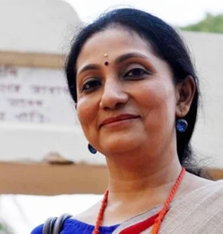 মঞ্চ ও পর্দার জনপ্রিয় অভিনেত্রী সেঁজুতি মুখোপাধ্যায়।