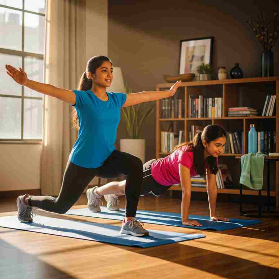 These are some easy exercises and Yoga poses every women can benefit from