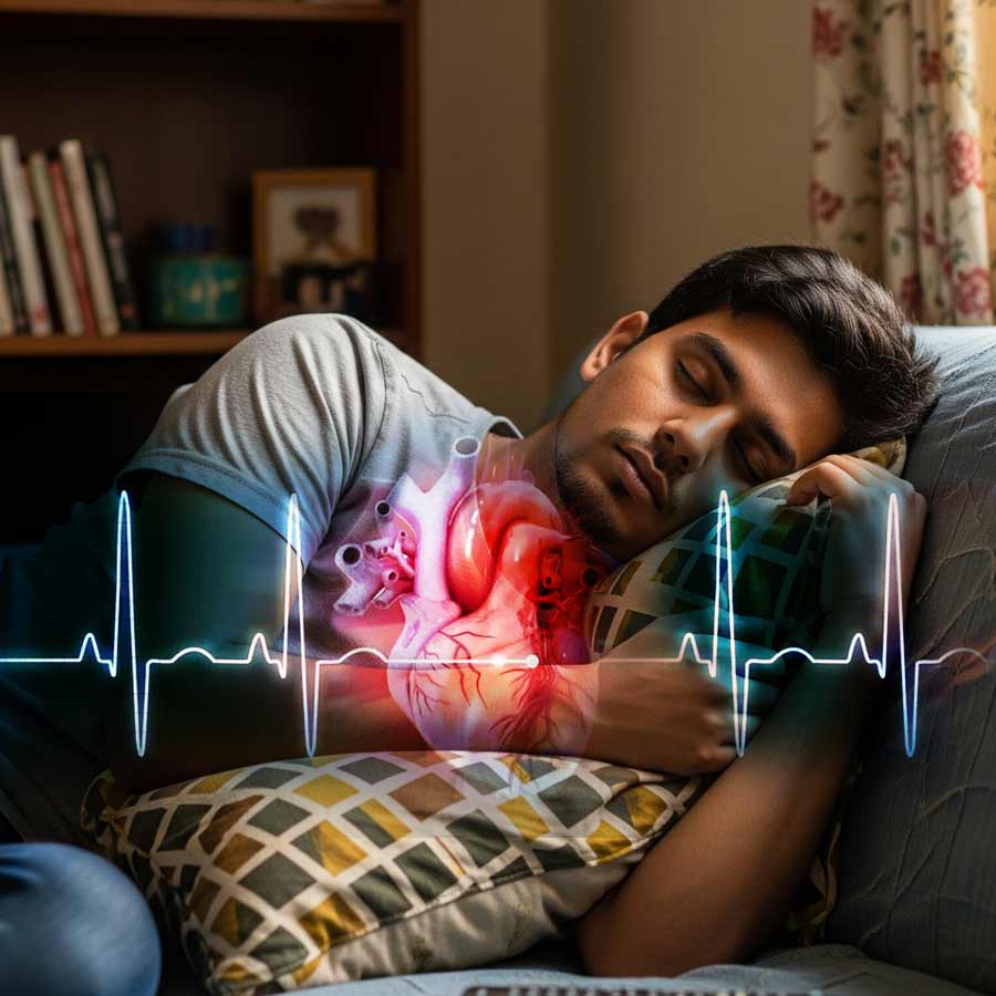 ঘুমের সঙ্গে হার্টের স্বাস্থ্য়ের সম্পর্ক কী?