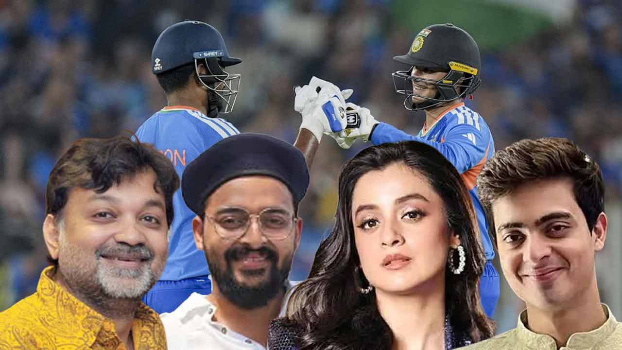 টলিউড তারকারা জমিয়ে উপভোগ করলেন ক্রিকেট বিশ্বকাপ।