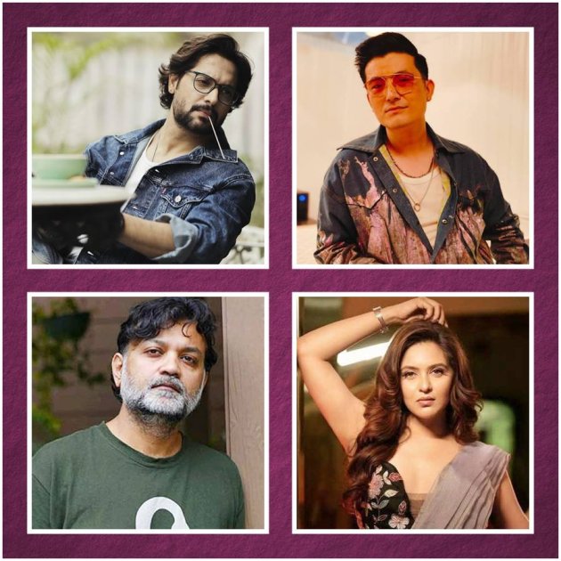 প্রযোজক বিক্রম চট্টোপাধ্যায়ের সিরিজ়ে ময়াং চ্যাং, সৃজিত মুখোপাধ্যায় এবং প্রিয়াঙ্কা সরকার।