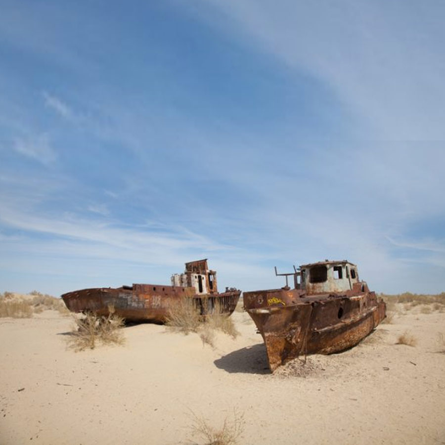 Vozrozhdeniya island becomes toxic desert as Soviet Union trying to develop biological weapon there during cold war 