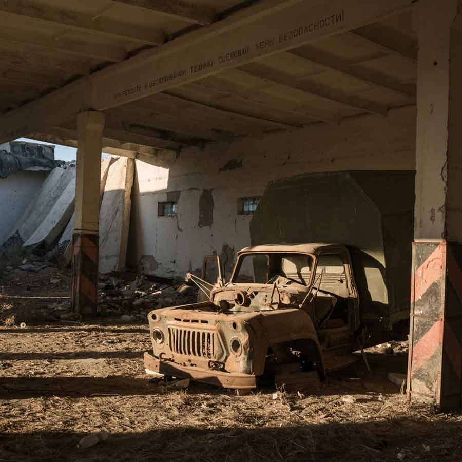 Vozrozhdeniya island becomes toxic desert as Soviet Union trying to develop biological weapon there during cold war 