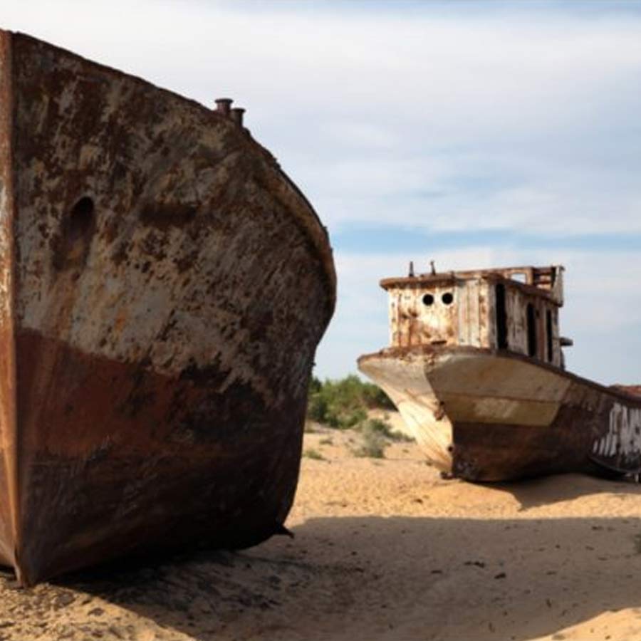 Vozrozhdeniya island becomes toxic desert as Soviet Union trying to develop biological weapon there during cold war 