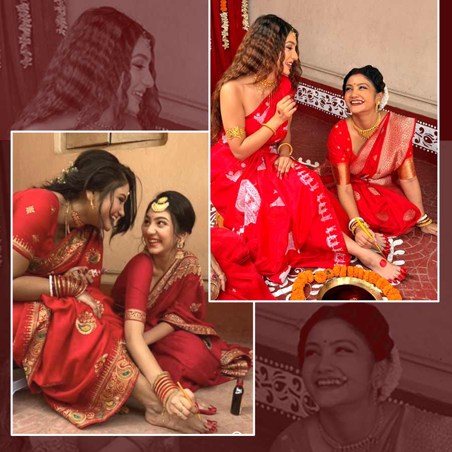 ট্রেন্ডে ফিরছে বাঙালিদের ‘আলতা অনুষ্ঠান’?