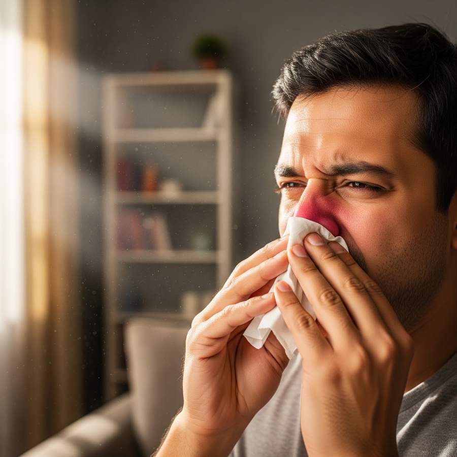 Five anti-allergic foods you must have to prevent dust allergy