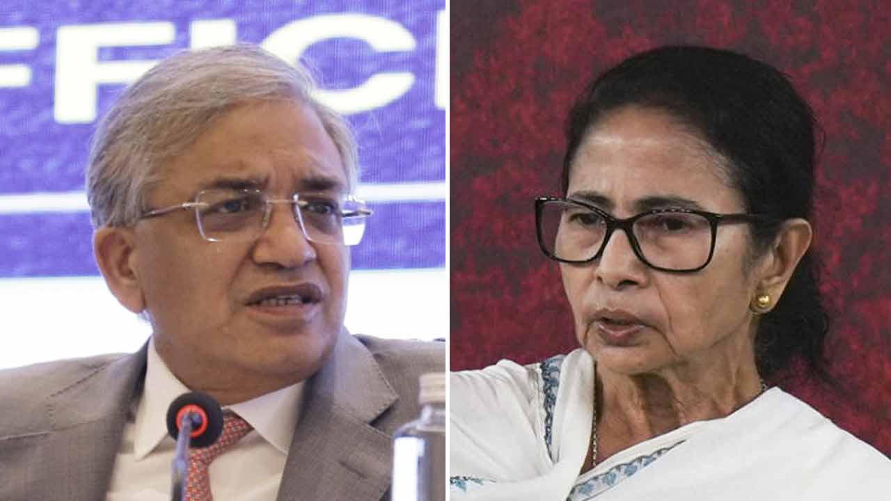 Gyanesh Kumar and Mamata Banerjee