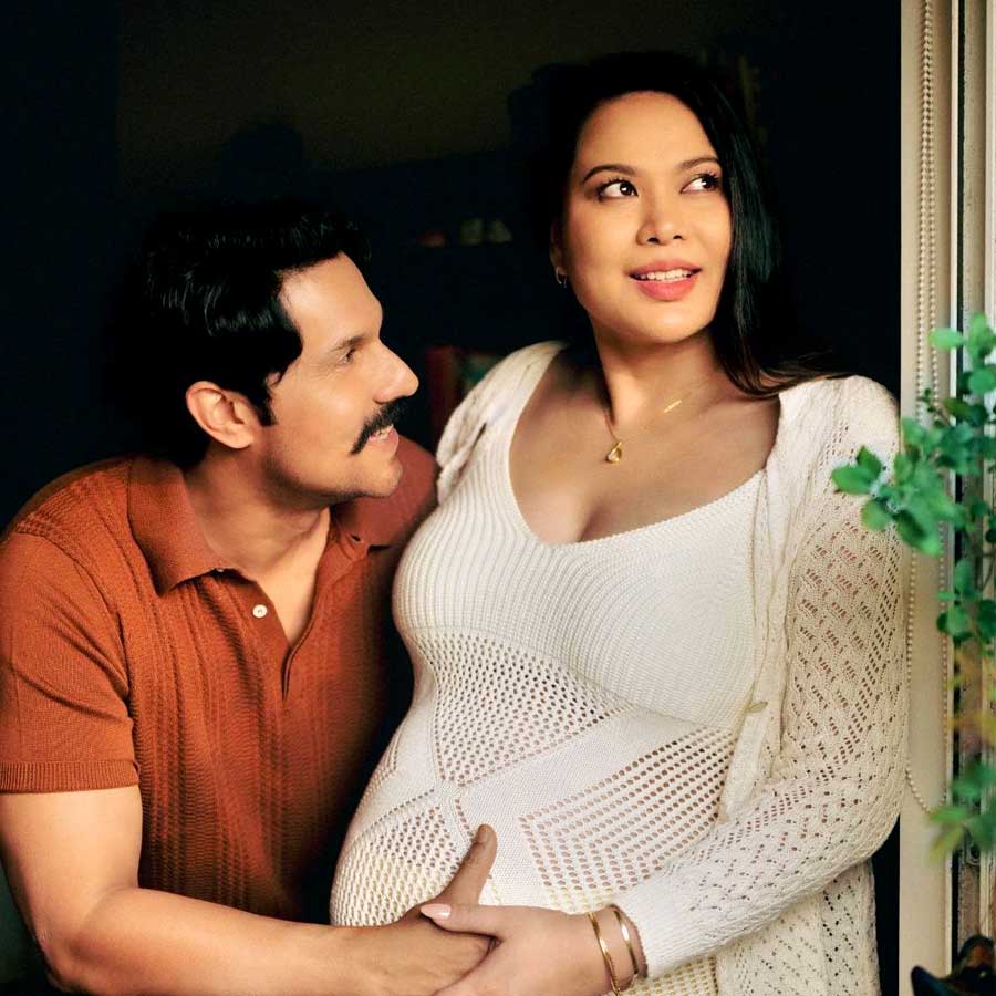 (বাঁ দিকে) রণদীপ হুডা, (ডান দিকে) লিন লৈশরাম।