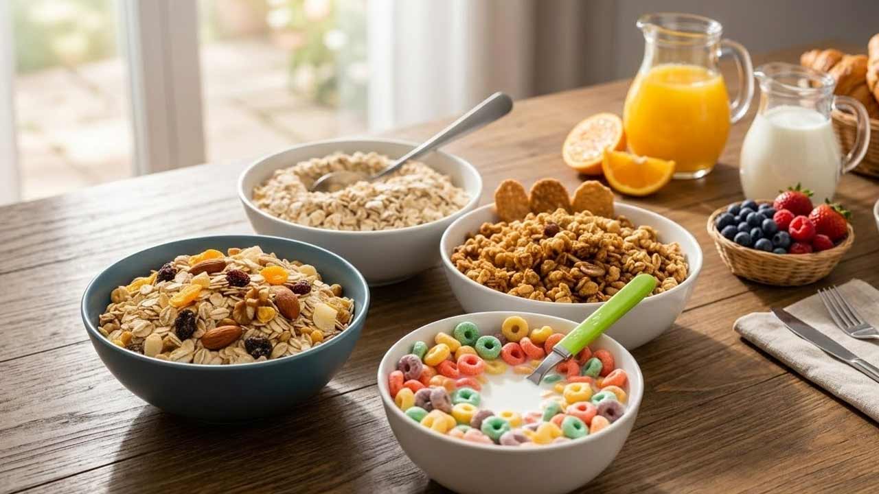 বাজারে রয়েছে রকমারি। জলখাবারে কোন ধরনের  সিরিয়াল খাওয়া ভাল?