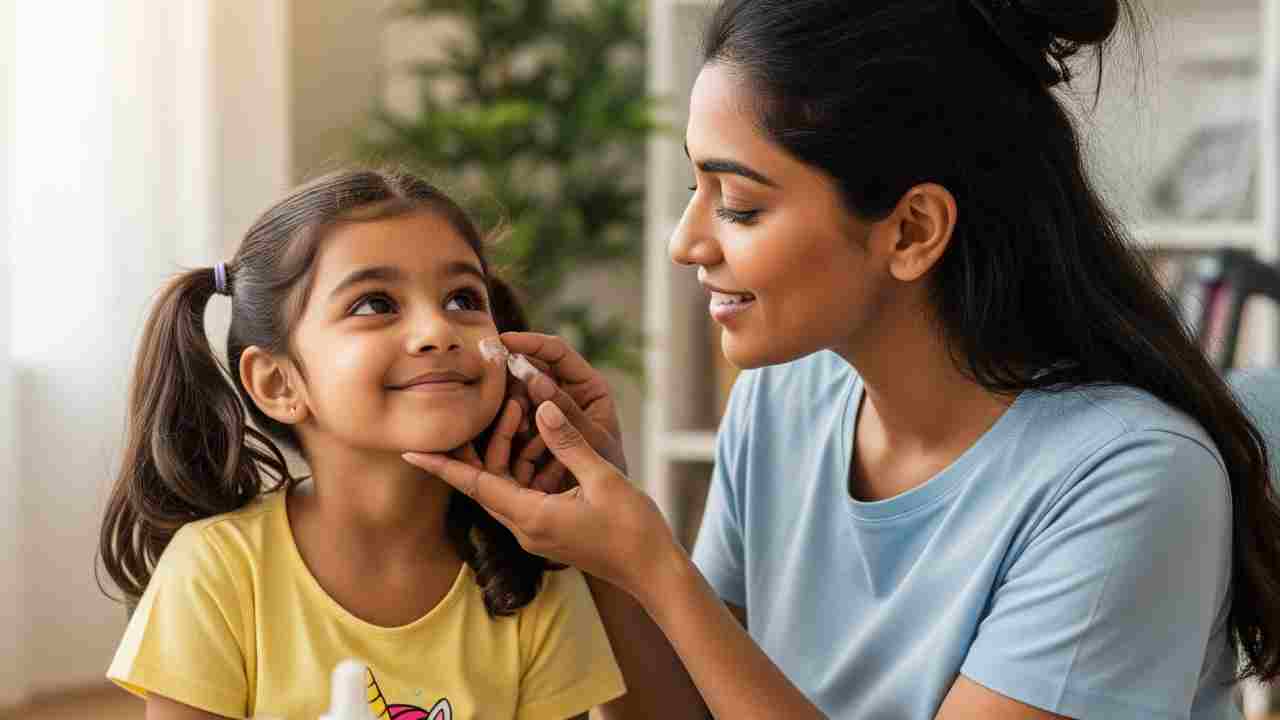 গরমের দিনে শিশুর ত্বকের যত্ন নেওয়ার কিছু উপায়।