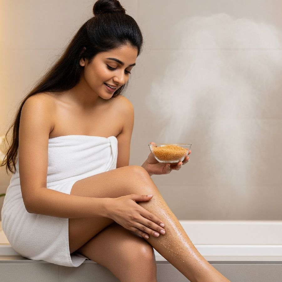 চিনির স্ক্রাবেই  উজ্জ্ল হোক ত্বক। ব্যবহার বিধি জানা আছে কি?