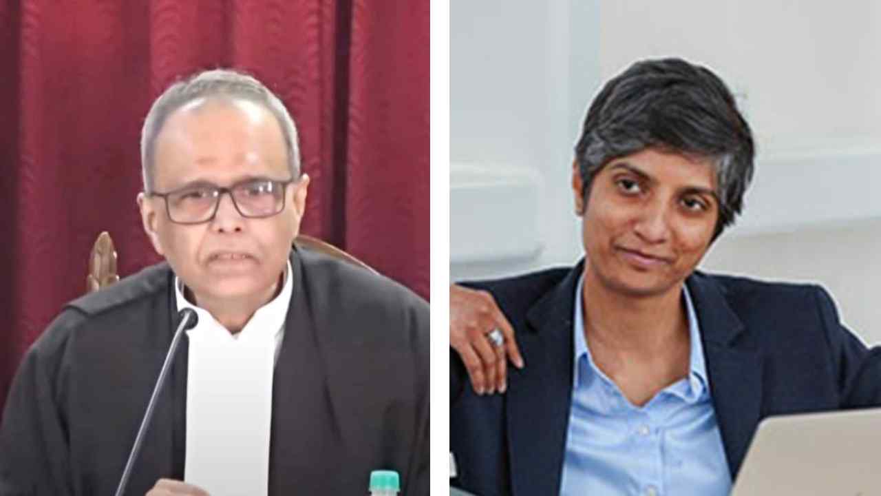 Supreme Court Justice Joymalya Bagchi advises lawyer Menaka Guruswamy to learn Bengali
