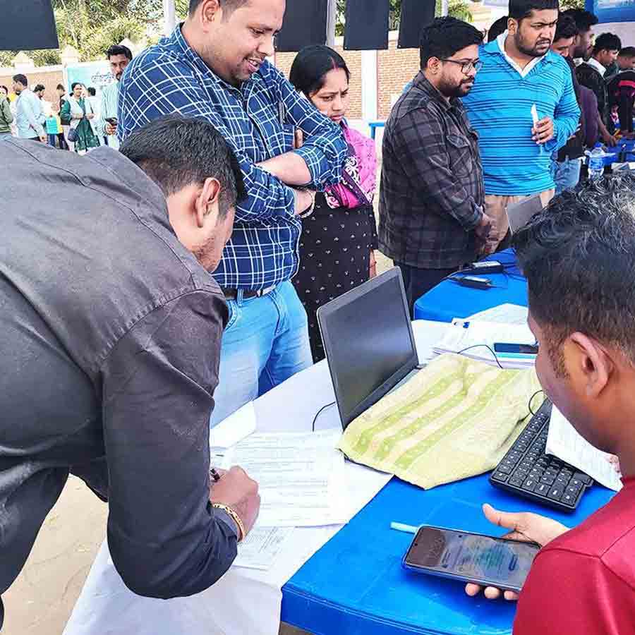 Verification of Yuva Sathi happening at night at Bankura and Purulia