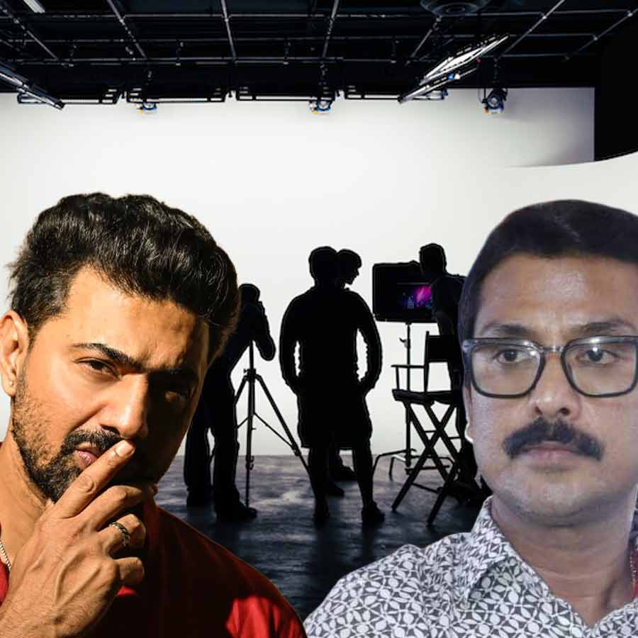 Is there a new conflict in Tollywood between Dev and Swarup Biswas regarding medical insurance dgtl