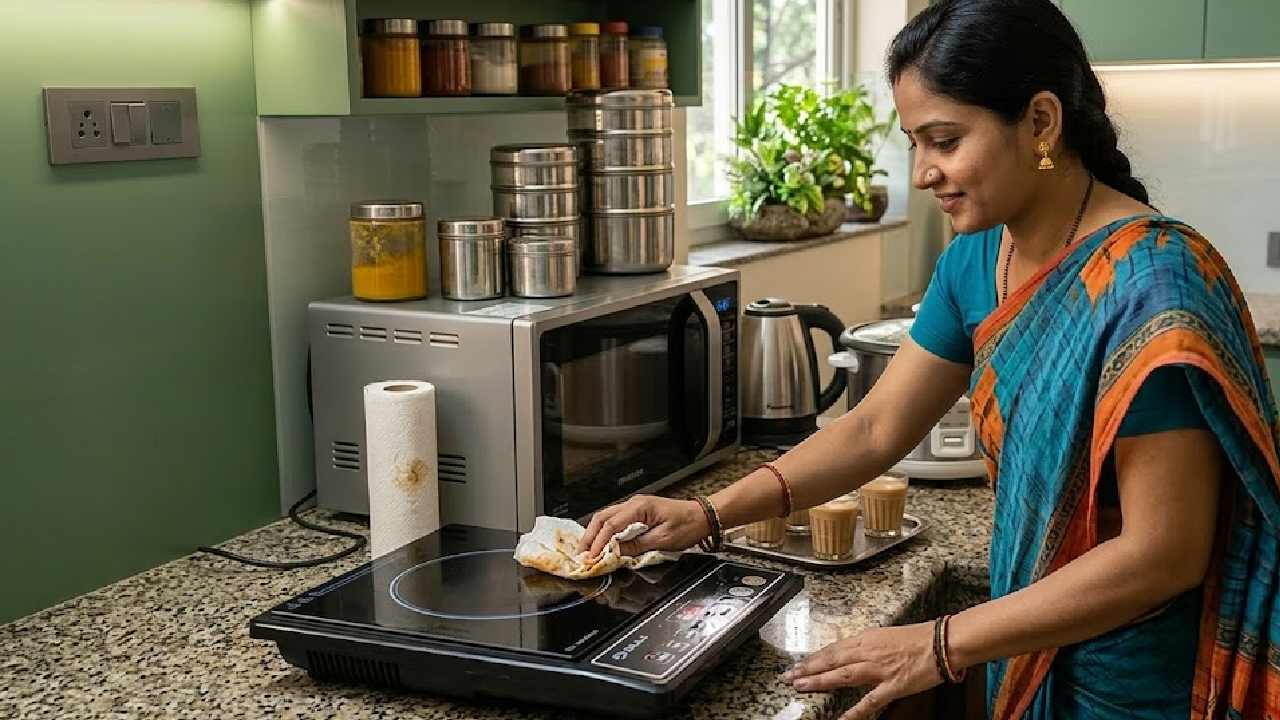 কী ভাবে পরিষ্কার করবেন ইনডাকশন?