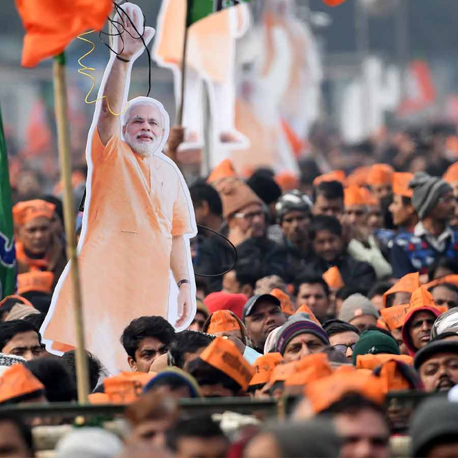 Kolkata Prepares for Narendra Modi Rally at Brigade Parade Ground