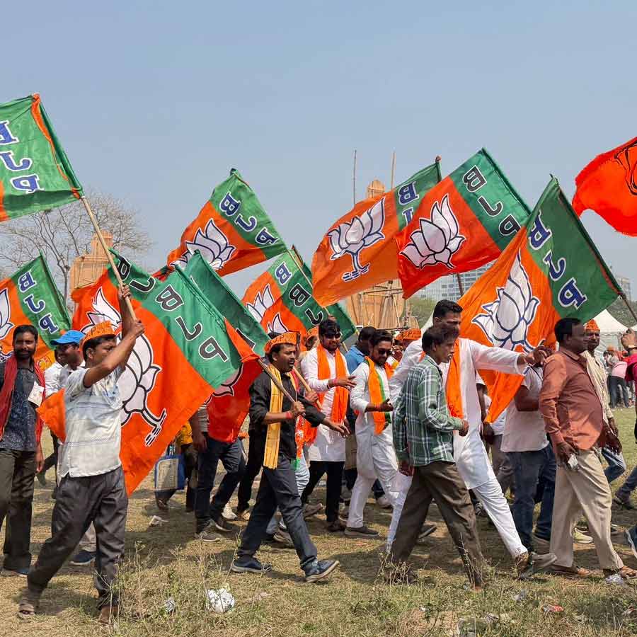 Kolkata Prepares for Narendra Modi Rally at Brigade Parade Ground