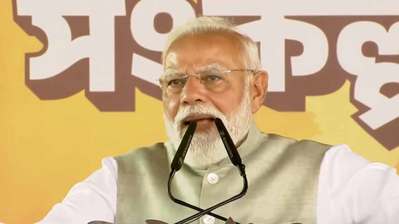 PM Narendra Modi at Brigade Parade Ground