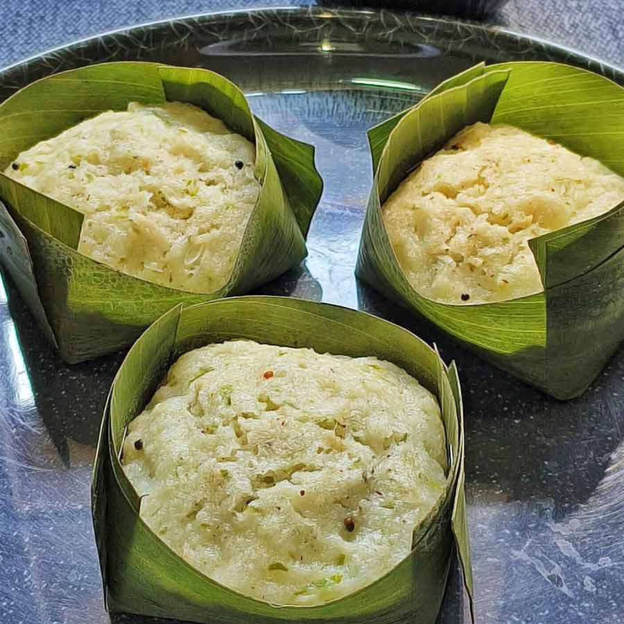 শসার ইডলি।