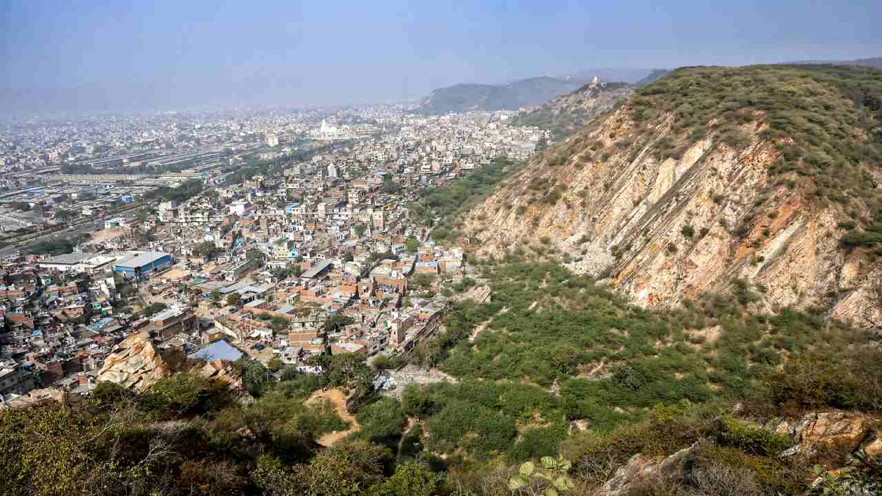 অরাবলী পাহাড়।