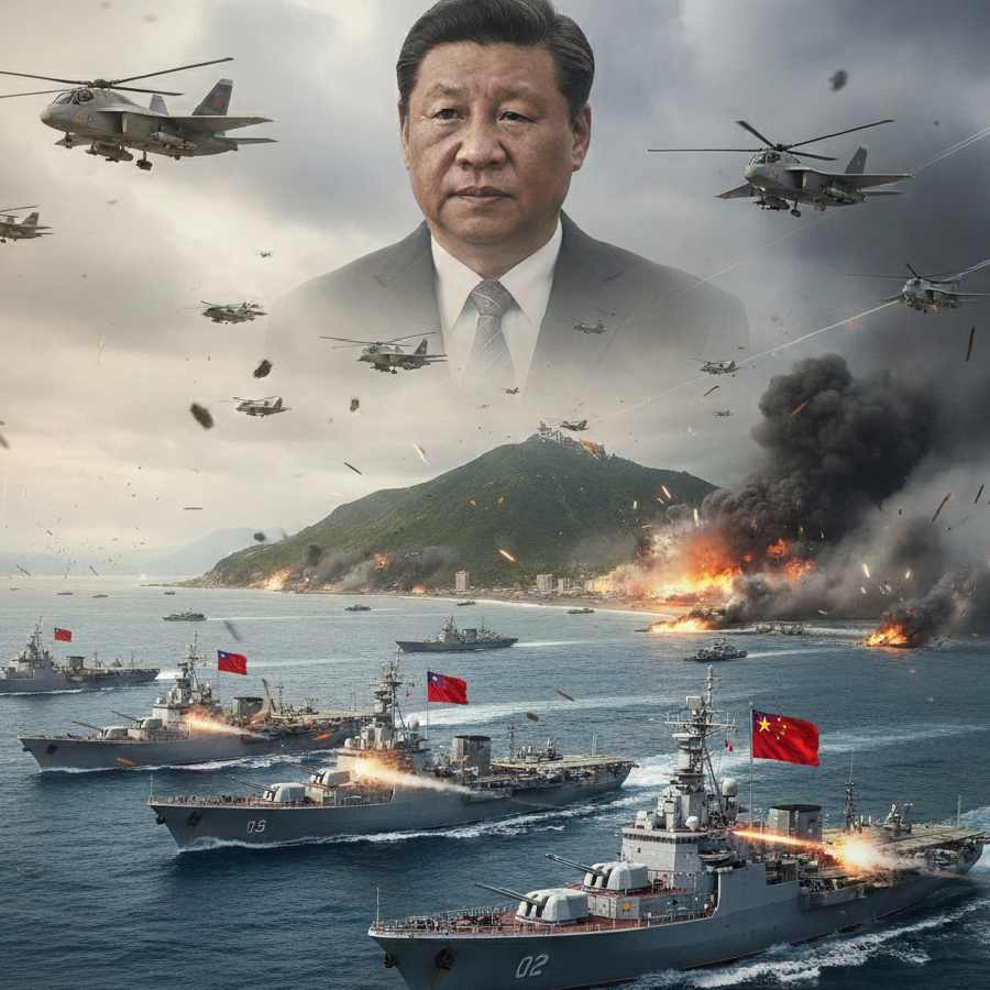 Is China planning to invade Taiwan as thousands of fishing vessels surprisingly amasses by Beijing