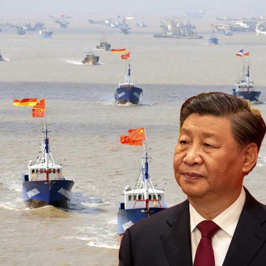 Is China planning to invade Taiwan as thousands of fishing vessels surprisingly amasses by Beijing