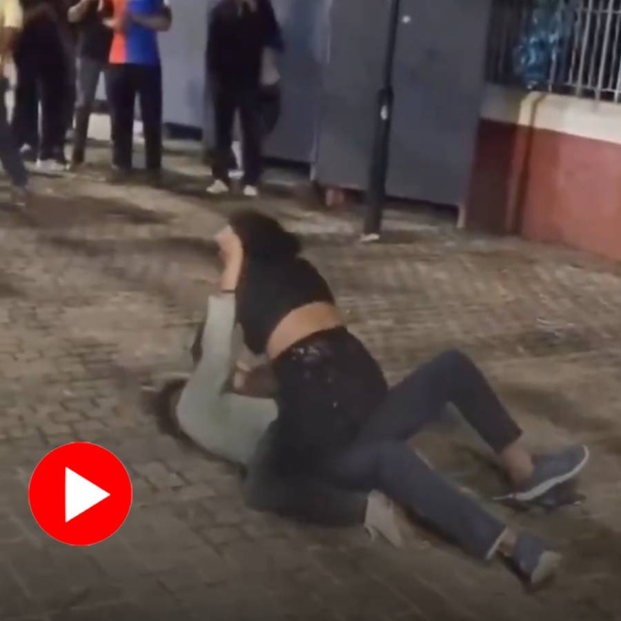 Video of brawl between couple after the woman allegedly caught her boyfriend cheating goes viral dgtl