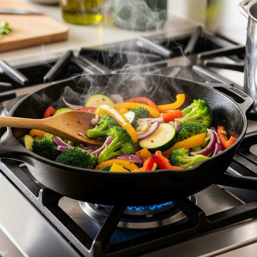 রান্নার কৌশলে ভুল হলে কমবে খাবারের পুষ্টিগুণ। গ্যাস বাঁচিয়ে কী ভাবে রাঁধবেন?