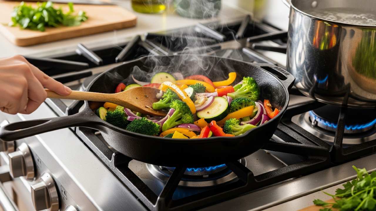 রান্নার কৌশলে ভুল হলে কমবে খাবারের পুষ্টিগুণ। গ্যাস বাঁচিয়ে কী ভাবে রাঁধবেন?