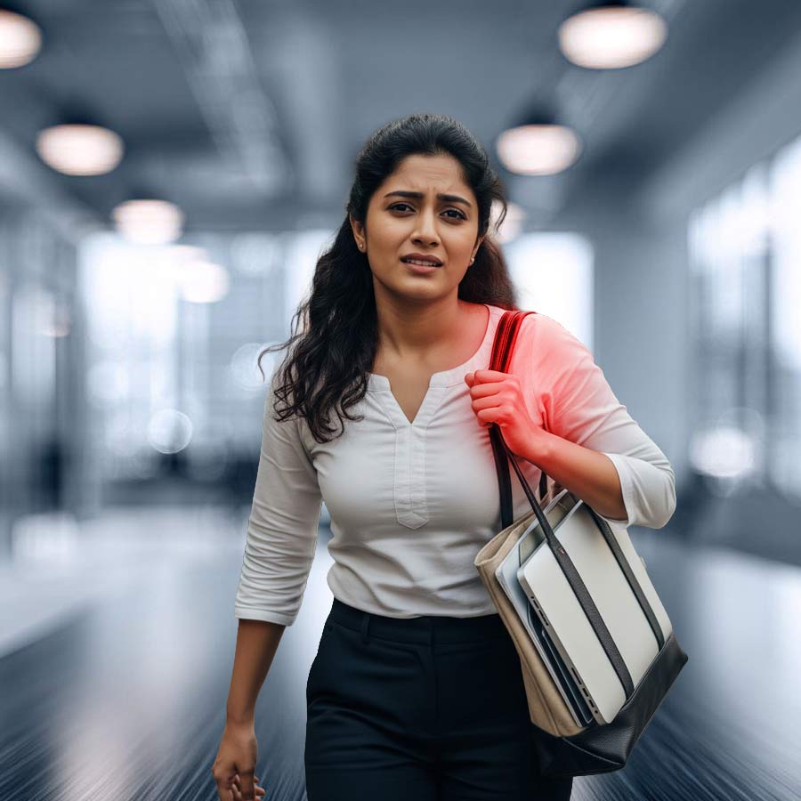 If you frequently carry your office essentials in a tote bag, know why you are at risk of musculoskeletal pain