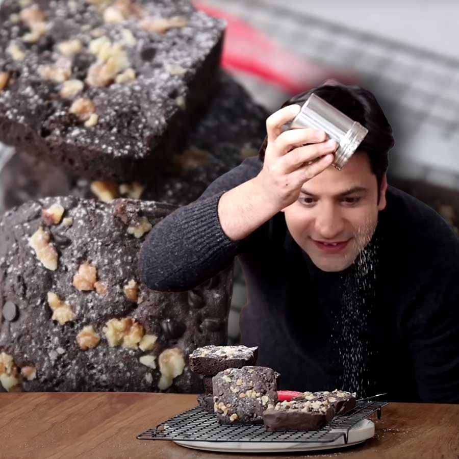 ব্রাউনি বানাতে সময় লাগবে মাত্র ১ মিনিট, টিপ্‌স দিলেন রন্ধনশিল্পী কুণাল কপূর।