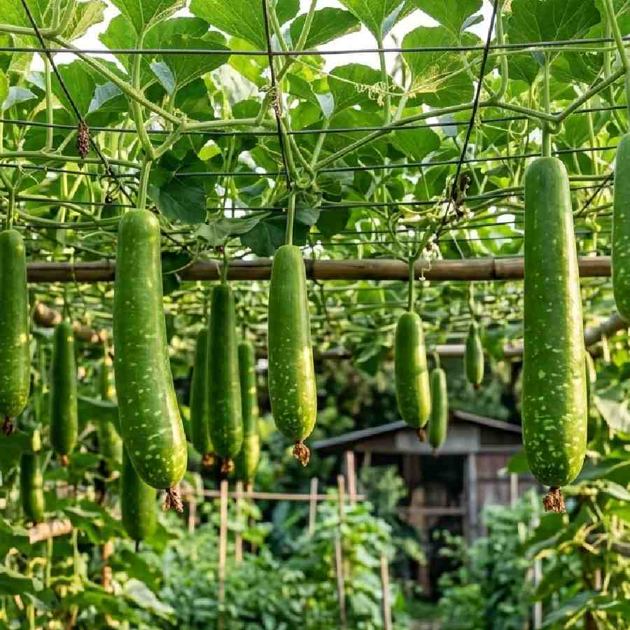 From Sprout to Harvest, How to Care for Your Young Bottle Gourd Plant Dgtl