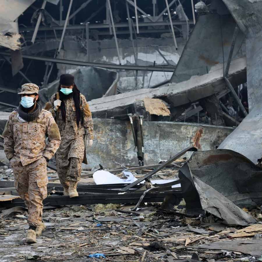 Families of the deceased are trying to find out the bodies who died after Pakistan air strike at a hospital in Kabul